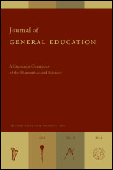 Journal of General Education Cover