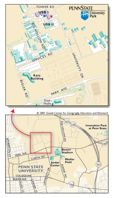 Map to the press