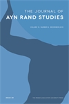 Cover image for The Journal of Ayn Rand Studies